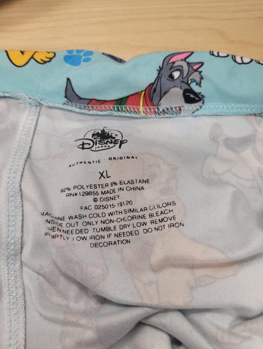 Disney Parks Disney Dogs and Stitch Blue Women’s Leggings Size XL - Picture 3 of 5